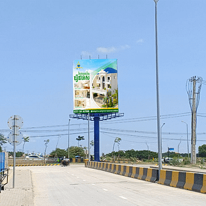 Prek Pnov Bridge End (Left)